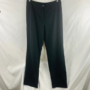 J. Jill Stretch Wool High Rise Trousers Career Business Work Bootcut Pants Sz 10